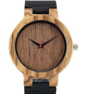 Simple Casual Wood Watch Men