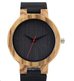 Simple Casual Wood Watch Men