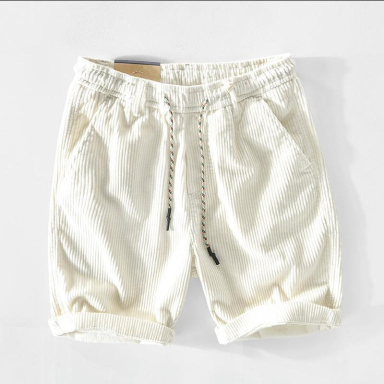 American Handsome Corduroy Shorts For Men