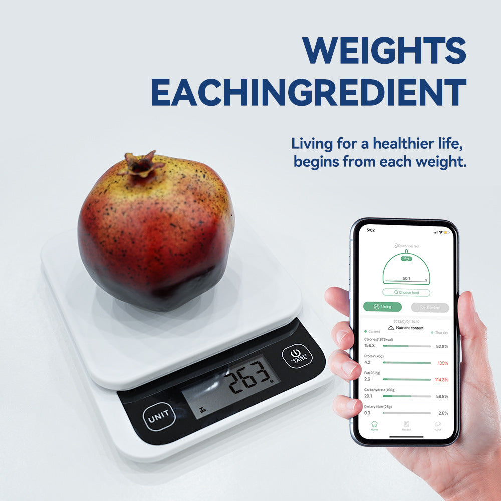 Smart Kitchen Scales Nutrition Scale Smart Food Calories Scale Cook Bake Digital Scale With Nutrition Calculator APP