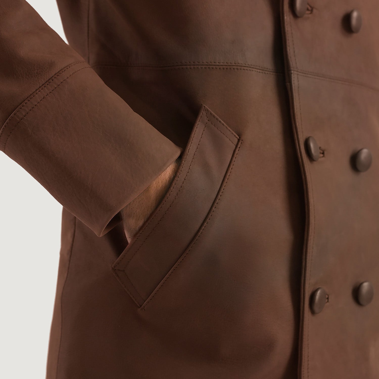 Leatherly Gentleman Long Coat - Classic Sophistication