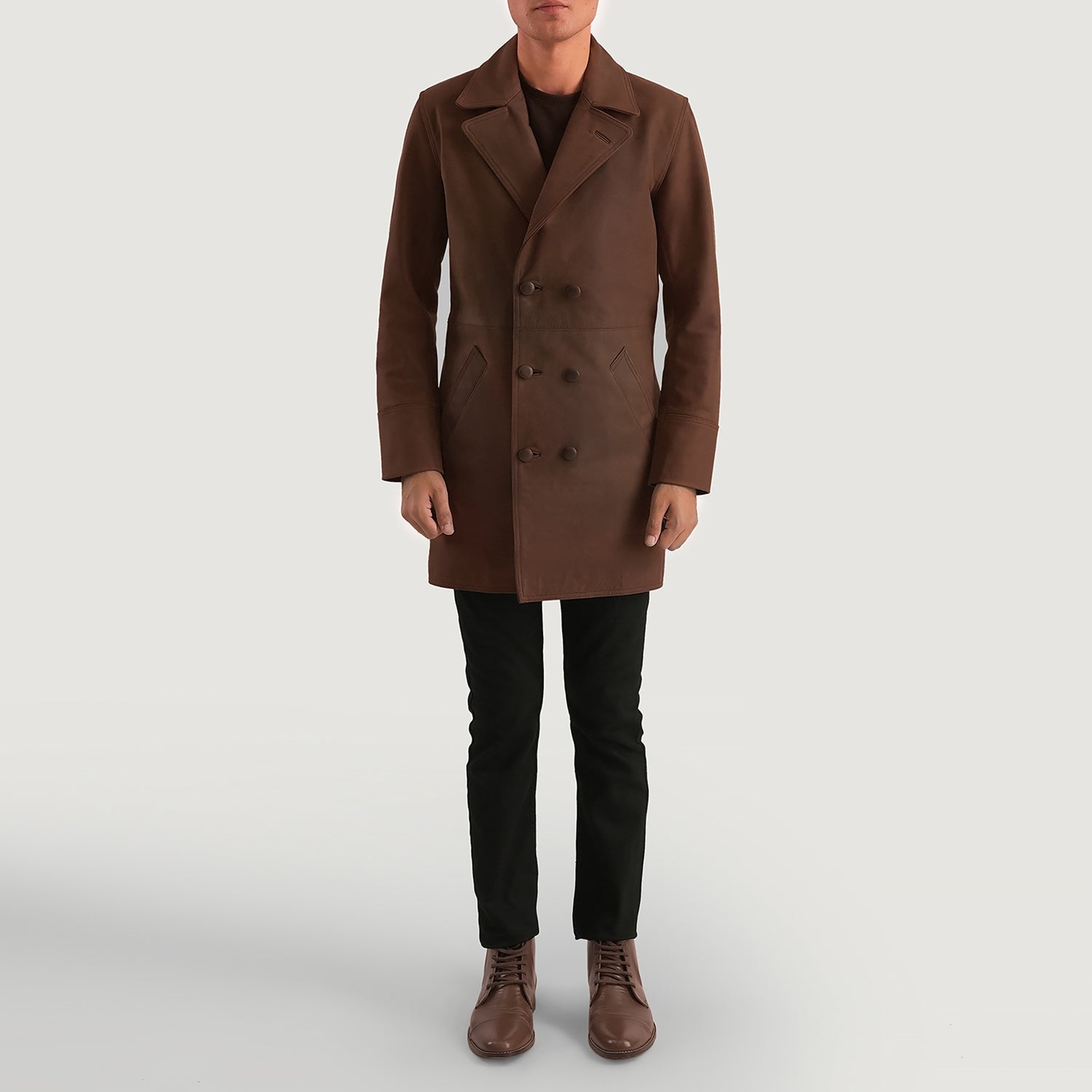 Leatherly Gentleman Long Coat - Classic Sophistication