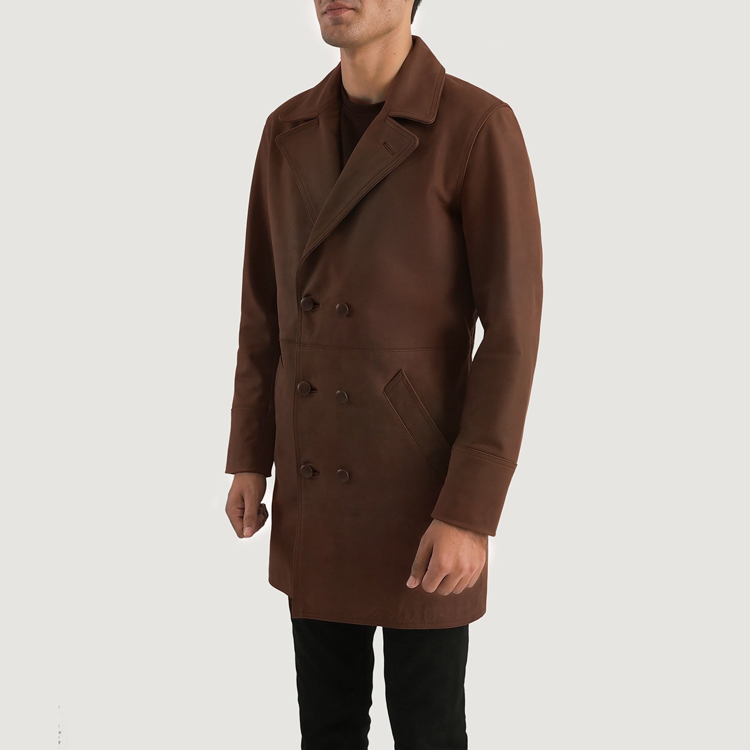 Leatherly Gentleman Long Coat - Classic Sophistication