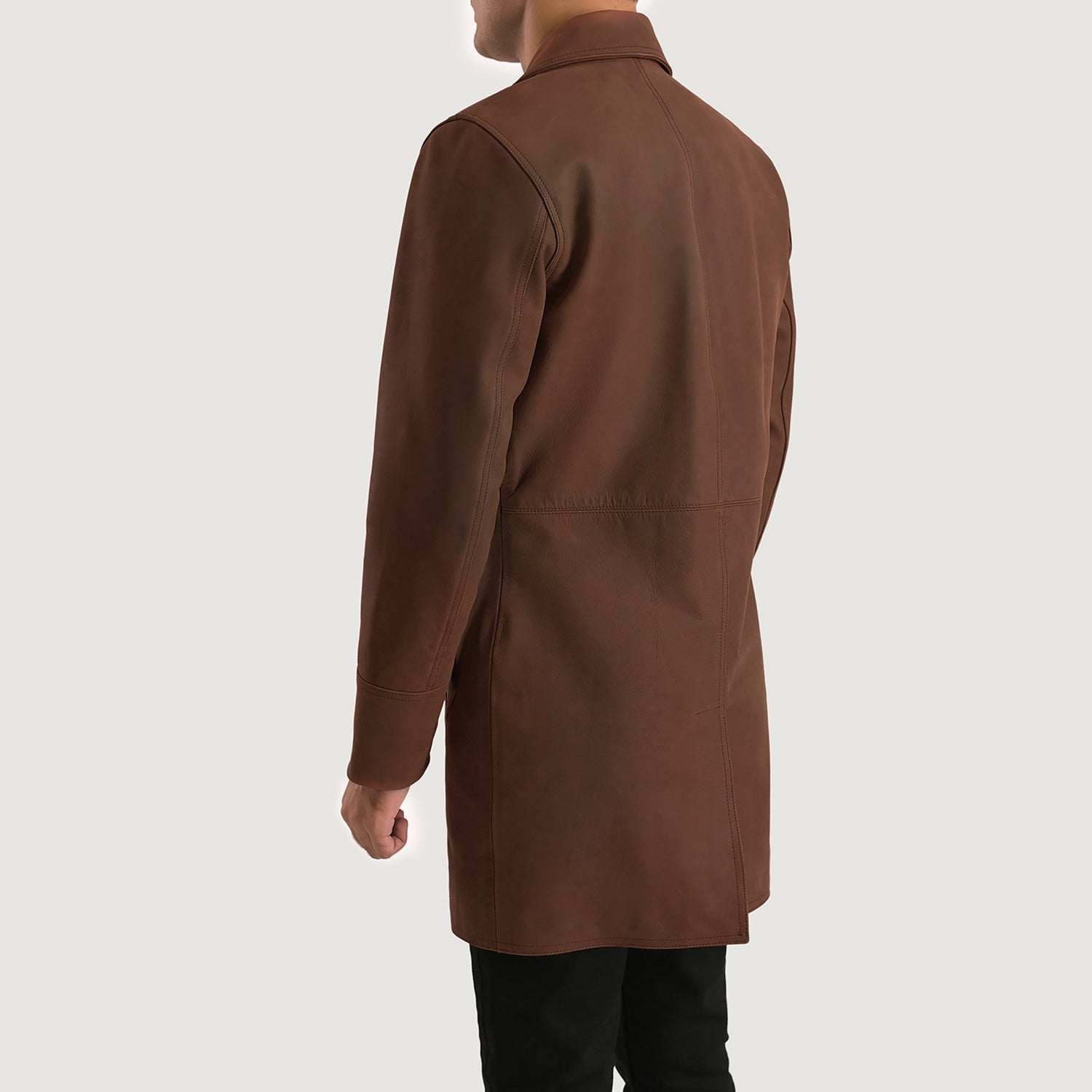 Leatherly Gentleman Long Coat - Classic Sophistication