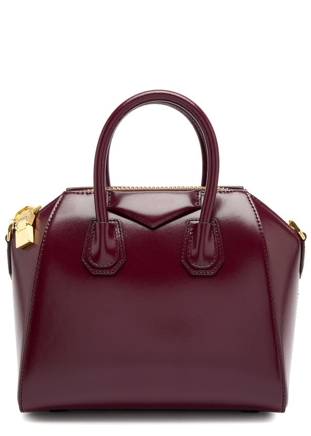 Leatherly Royale Bordeaux Top-Griff Tasche – Luxus Lederhandtasche für Damen