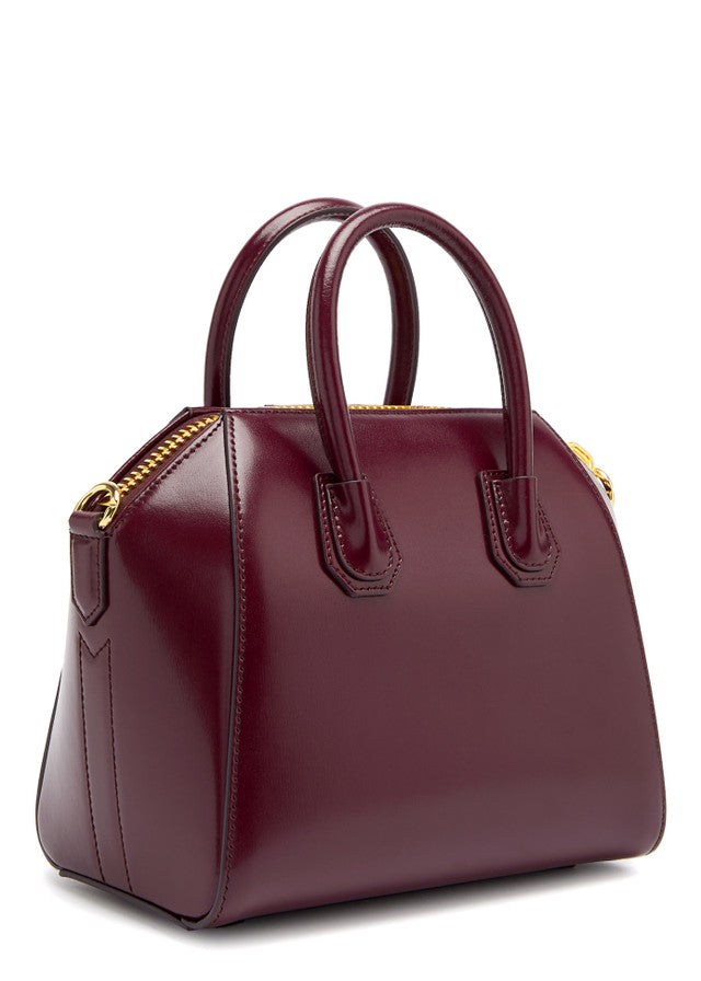 Leatherly Royale Bordeaux Top-Griff Tasche – Luxus Lederhandtasche für Damen